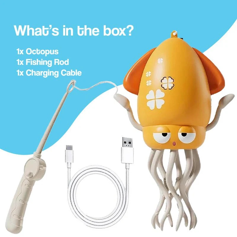 Dancing Octopus Smart Sensor Interactive Robot
