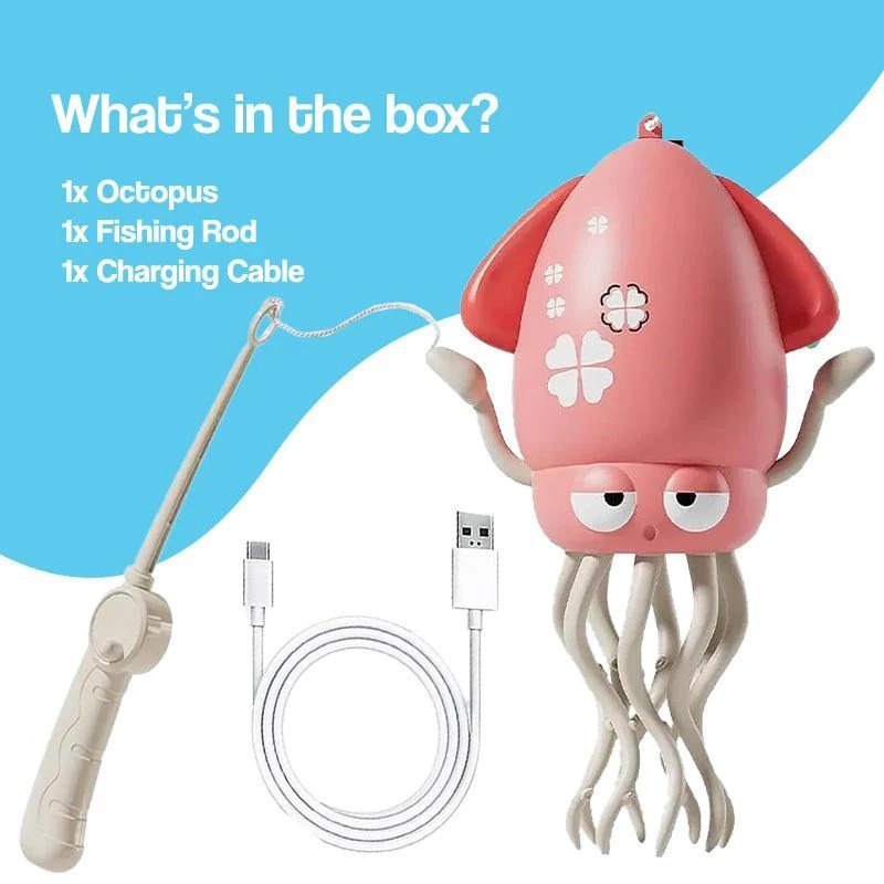 Dancing Octopus Smart Sensor Interactive Robot