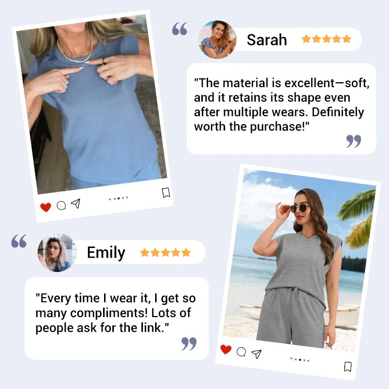 2025 New Women's Casual Sleeveless Top & Wide-Leg Pants Set