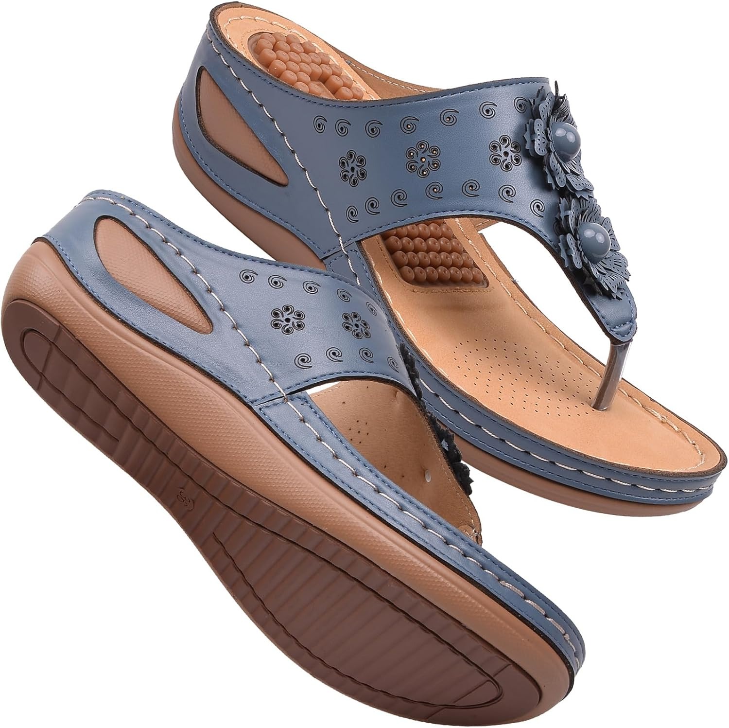 Women's Flip Flops Sandals with Arch Support