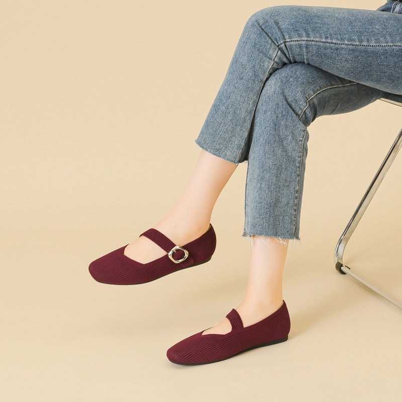 Women Comfortable Arch Support Non-Slip Flat Shoes