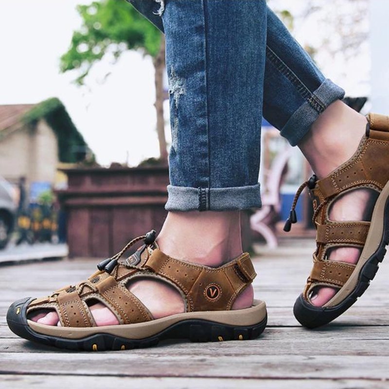 Men's Outdoor Toe Cap Sandals