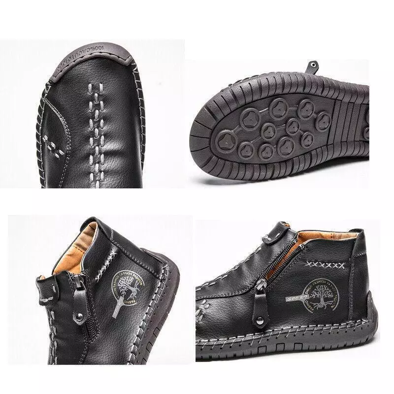 Casual Fashion Orthopedic Non-slip Leather Boots
