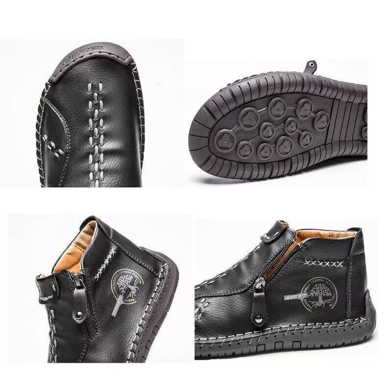 Casual Fashion Orthopedic Non-slip Leather Boots