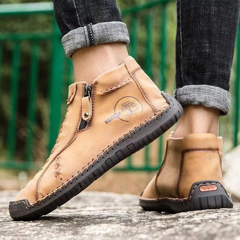 Casual Fashion Orthopedic Non-slip Leather Boots