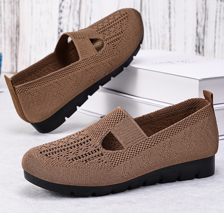 Women Comfortable Arch Support Non-Slip Flat Shoes