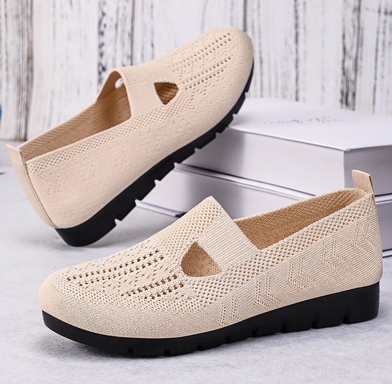 Women Comfortable Arch Support Non-Slip Flat Shoes