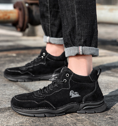 Last day 70% off 🔥⏱️Men's genuine non-slip calfskin hiking shoes