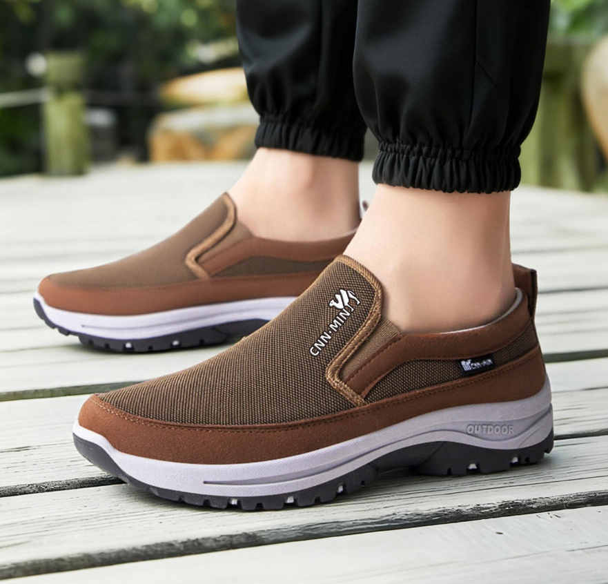 🔥LAST DAY 60% OFF🔥Men's Arch Support & Breathable and Light & Non-Slip Shoes - Proven Plantar Fasciitis, Foot and Heel Pain Relief.