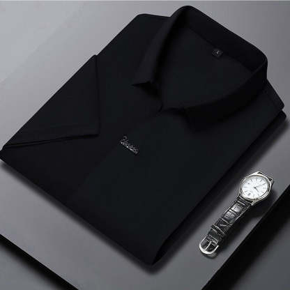 High Quality Men’s Casual Lapel Breathable Wrinkle-free T-shirt