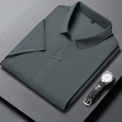 High Quality Men’s Casual Lapel Breathable Wrinkle-free T-shirt