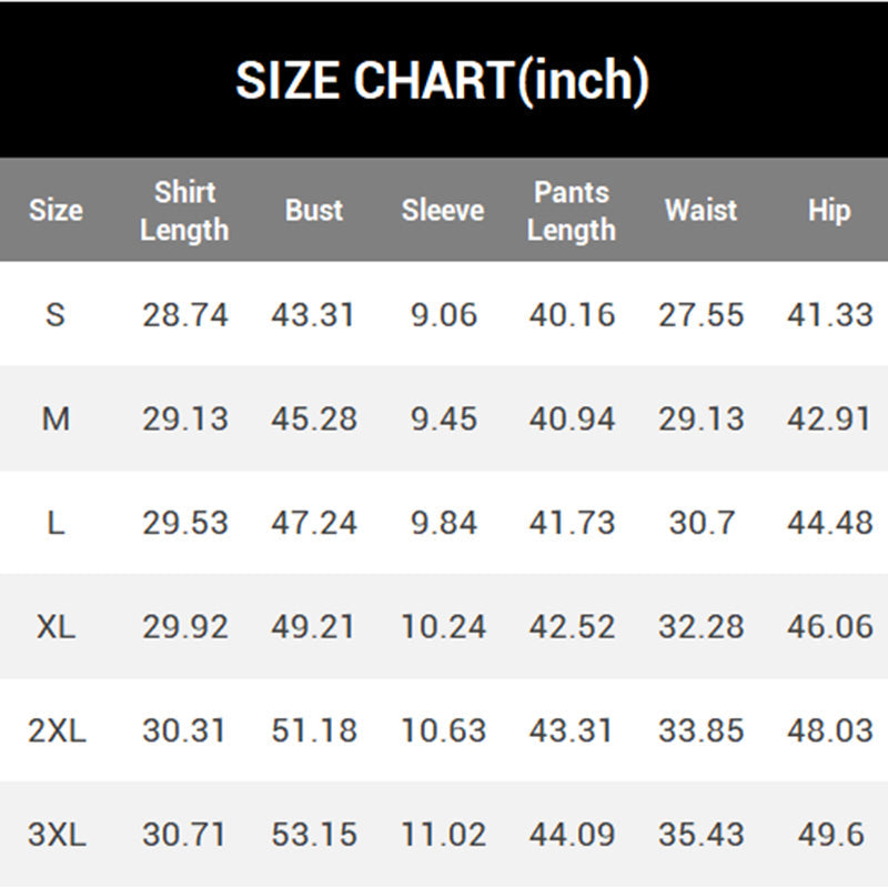 Men's Casual 2-Piece Shirt & Pants Set