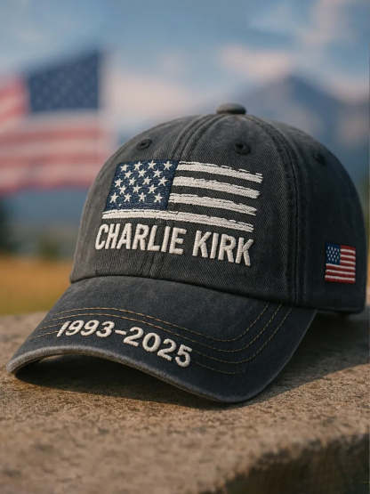 Unisex Freedom Is Not Free R.I.P Charlie Kirk Print Hat