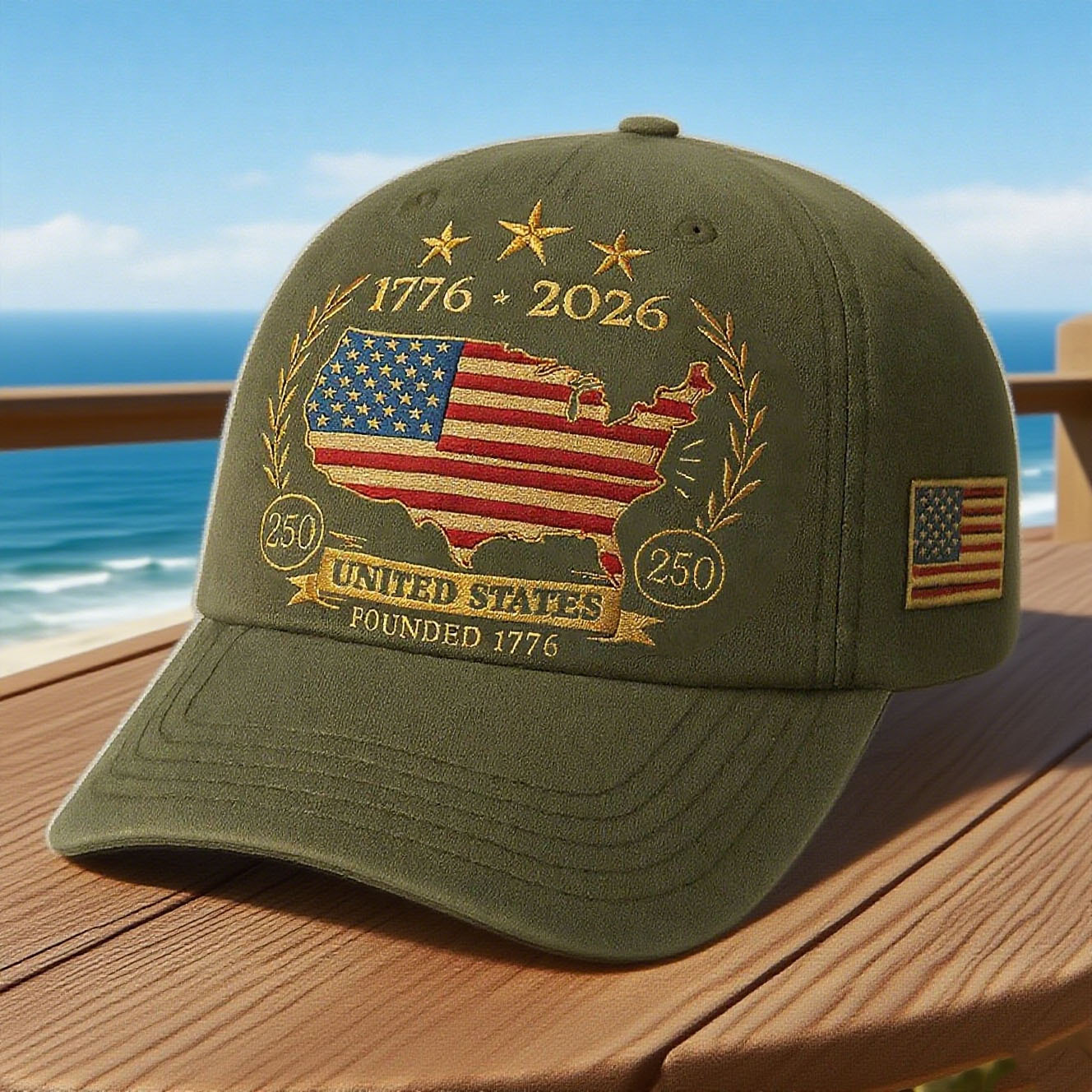 250th Anniversary United States Of America Hat