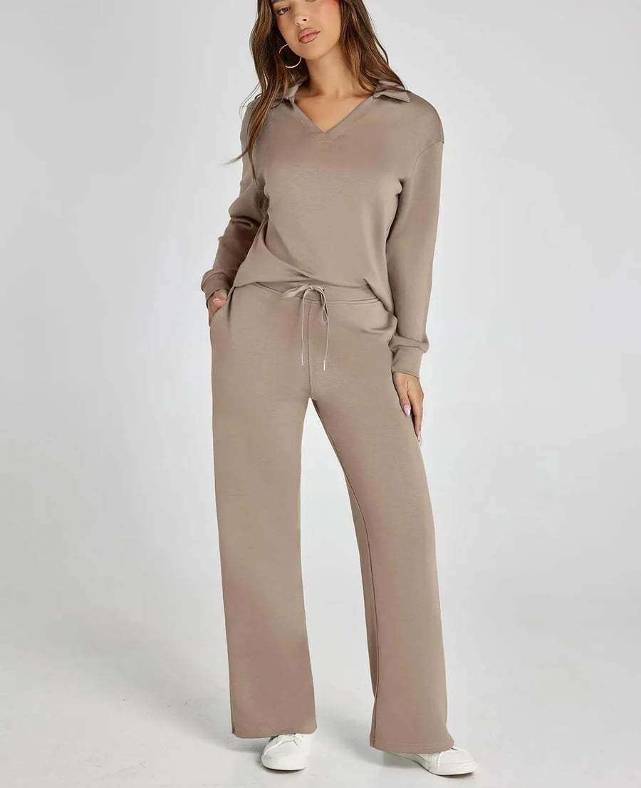 Women’s 2 Piece Sets Outfits Casual Long Sleeve Sweatsuits Sets