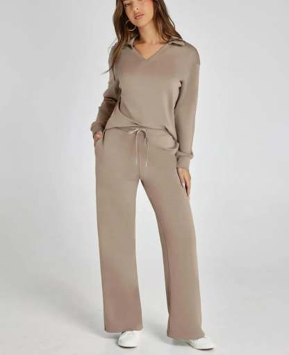Women’s 2 Piece Sets Outfits Casual Long Sleeve Sweatsuits Sets