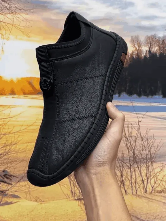 (🔥Vremenski ograničena ponuda, uskoro istječe⏰) Muške cipele za slobodno vrijeme od prave kože ✅ Udobne, podrška za luk - ergonomski dizajn