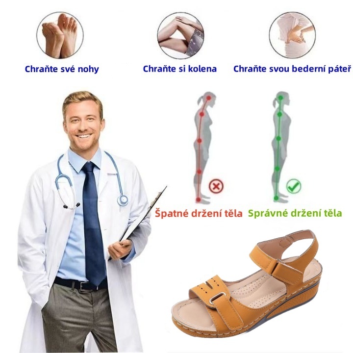 ⏰Proljetna ograničena akcija u pola cijene - Ljetne ortopedske sandale s potporom za svod za udobno i bezbolno hodanje - Ergonomski dizajn