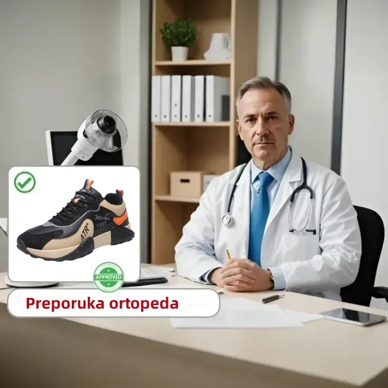 【🔥Svi artikli u pola cijene - samo danas】 Ergonomski dizajnirane ortopedske cipele - riješite se bolova u stopalima u tri dana👞