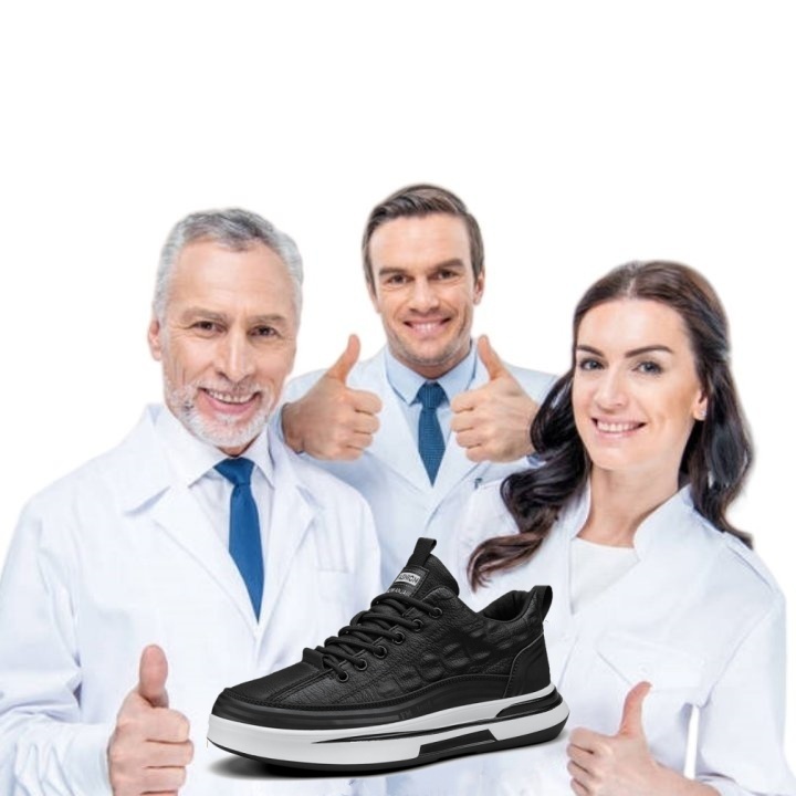 【🎁Vremenski ograničena ponuda】Muške ortopedske cipele👞 Izrađene od teleće kože🐂 Vodootporne i neklizajuće✅ Potpora svodu stopala - udobno hodanje✅