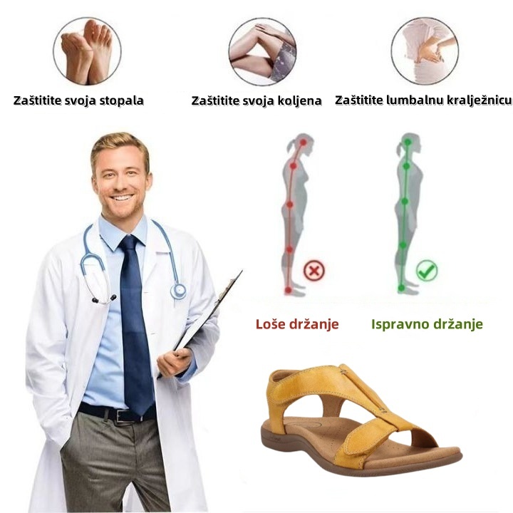 ⏰ Proljetna vremenski ograničena akcija u pola cijene, ne propustite - ljetne ortopedske sandale, ✅ udobno i bezbolno hodanje, podrška za svod, ergonomski dizajn