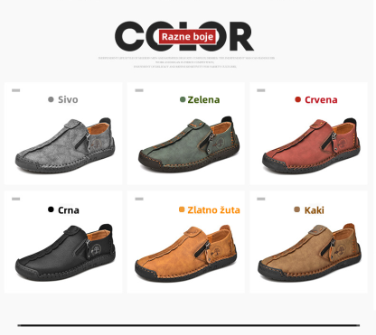 【🎁Danas 50% popusta - Ne propustite】 Ergonomski dizajnirane ortopedske cipele - Premium koža + ručno šivane 👞