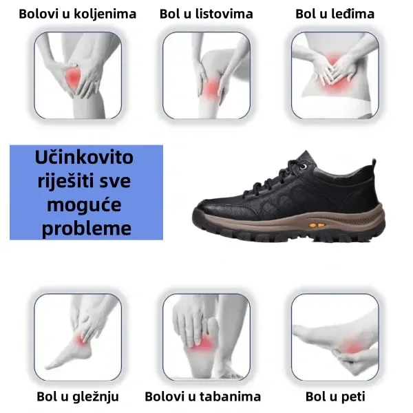 [⏰Danas u pola cijene-ne propustite] Ergonomski dizajnirane ortopedske cipele-dizajn podrške za luk 👞Oslobodite se nelagode pri hodu