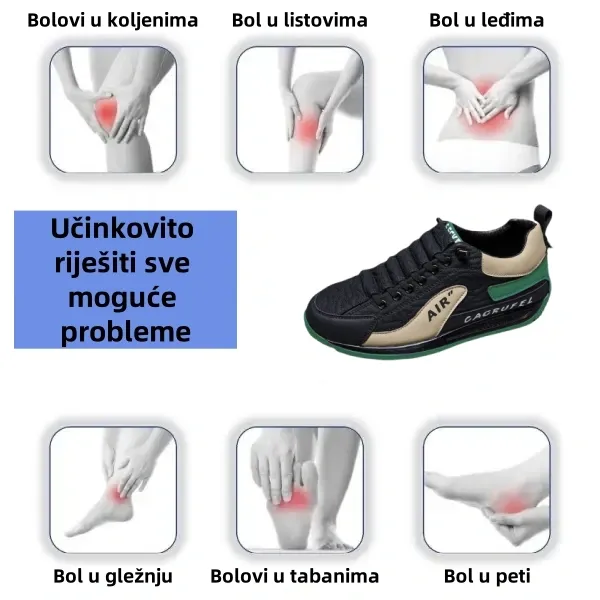 [🎁50% popusta danas - ne propustite] Ergonomski dizajnirane ortopedske cipele - eliminirajte bol u stopalima za tjedan dana👞