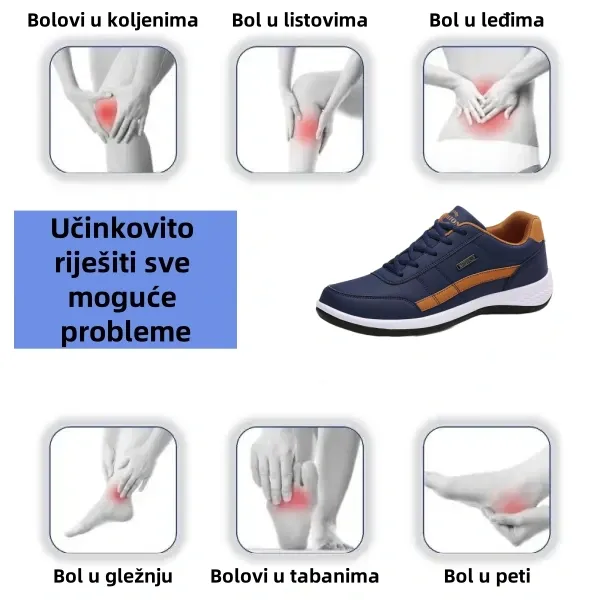 (🔥50% popusta danas - ne propustite) ⏰ - Markirane talijanske mekane udobne luksuzne ortopedske cipele od brušene kože (podrška - ublažavanje bolova u stopalima)