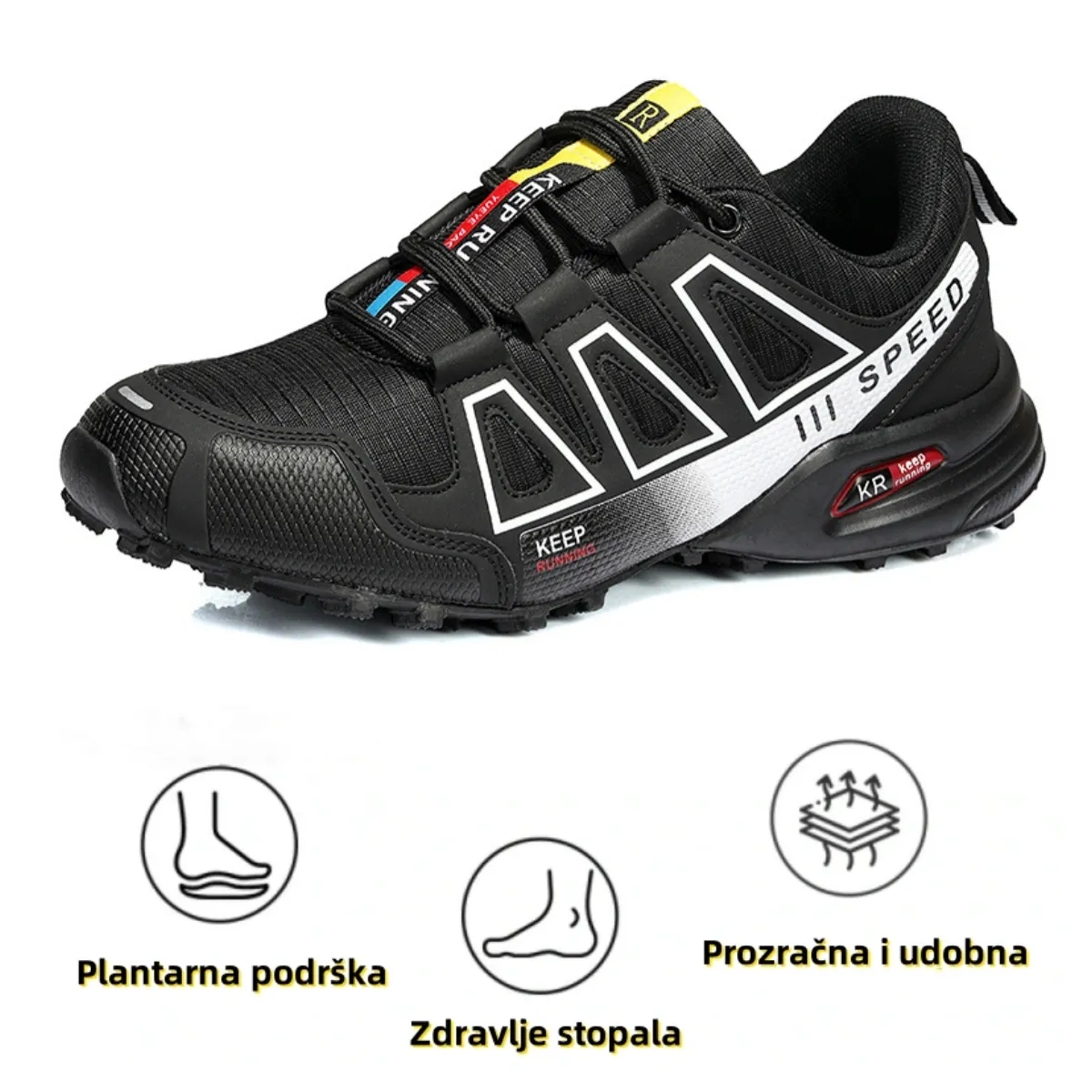【🎁Vremenski ograničena ponuda】Ergonomski dizajnirane ortopedske cipele👞Ublažavaju bolove u leđima, zglobovima i stopalima✅Unisex✅