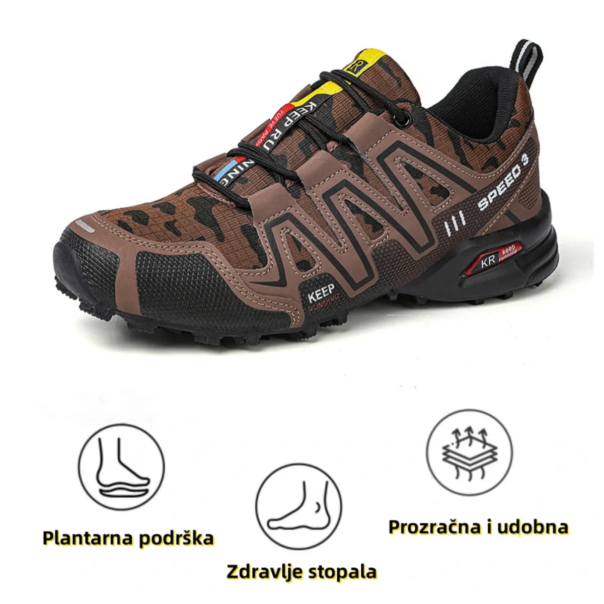 【🎁Vremenski ograničena ponuda】Ergonomski dizajnirane ortopedske cipele👞Ublažavaju bolove u leđima, zglobovima i stopalima✅Unisex✅