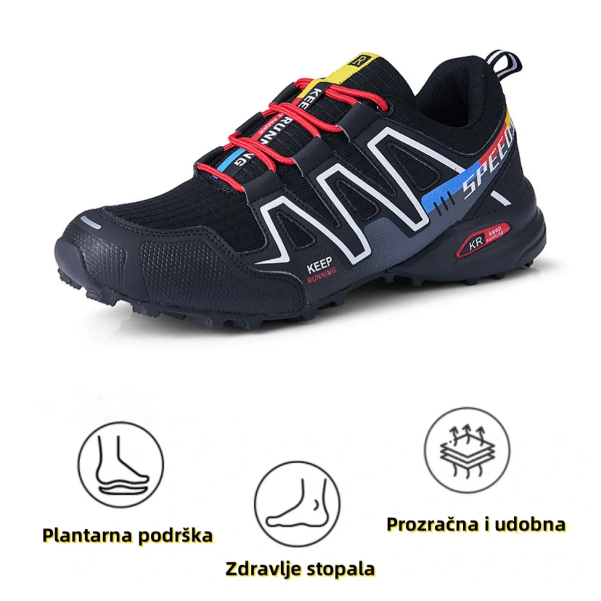【🎁Vremenski ograničena ponuda】Ergonomski dizajnirane ortopedske cipele👞Ublažavaju bolove u leđima, zglobovima i stopalima✅Unisex✅