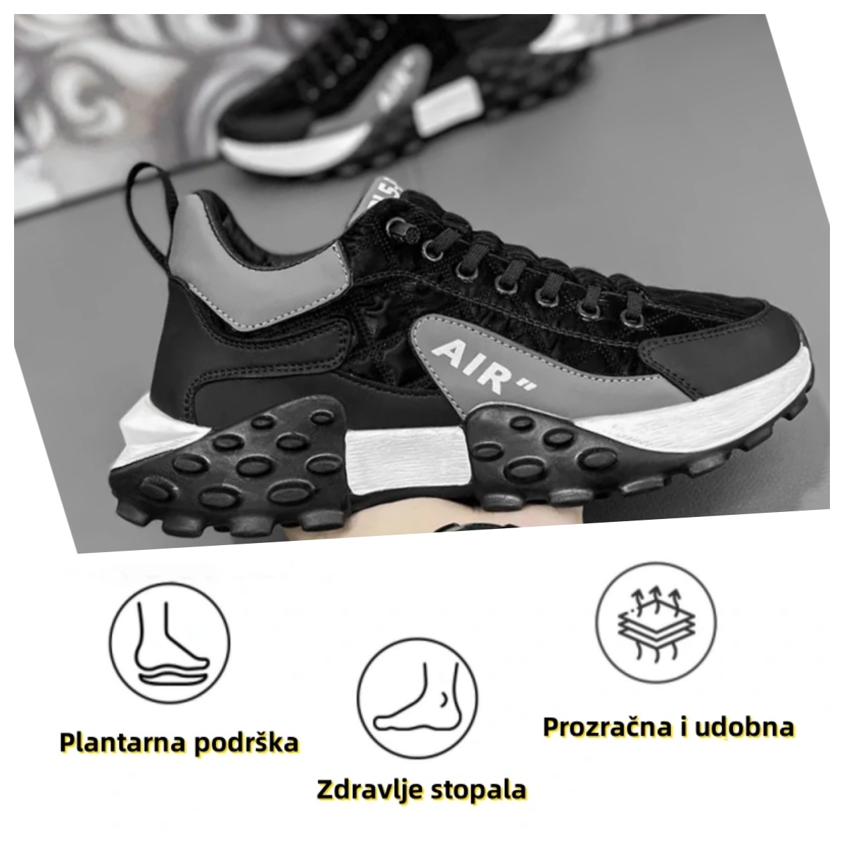 【🎉60% popusta danas - ne propustite】🔥Američke muške funkcionalne ortopedske cipele👞 (potpora - ublažavanje bolova u stopalima) omogućuju vam udobno hodanje✅