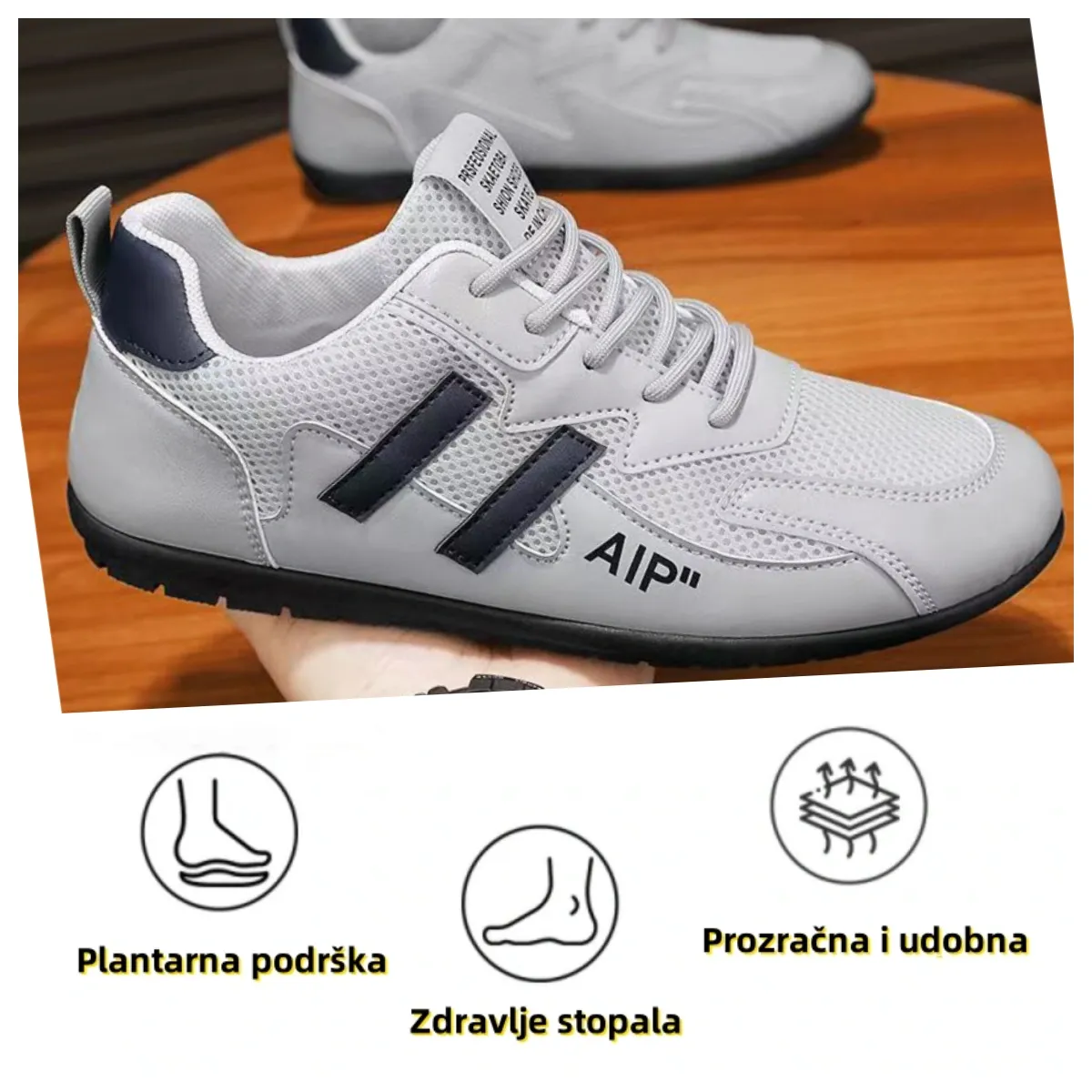 【🔥Danas u pola cijene - ne propustite】 Ergonomski dizajnirane ortopedske cipele - dizajn koji podržava luk 👞Lako se riješite bolova u stopalima