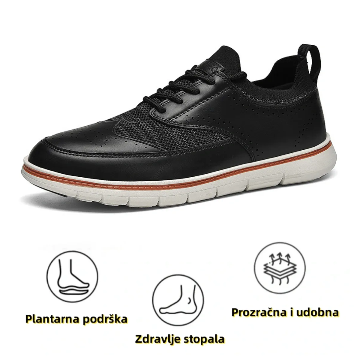 (⏰Ograničena ponuda od 50% popusta, uskoro završava)🔥Muške cipele za slobodno vrijeme✅Udobne, potpora za luk - ergonomski dizajn