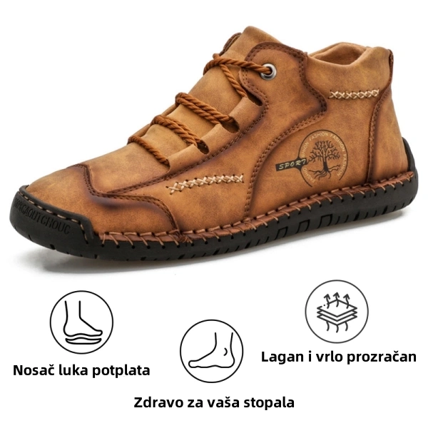 (🔥Danas vremenski ograničen popust od 55% - ne propustite) ⏰- Meke i udobne ručno rađene talijanske kožne cipele (potpora za luk - olakšava hodanje)