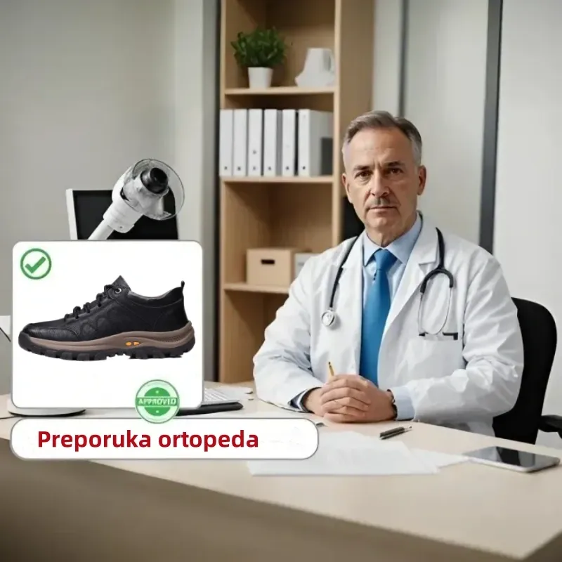 【🎁Danas 50% popusta - Ne propustite】 Ergonomski dizajnirane ortopedske cipele - Premium koža + ručno šivane 👞