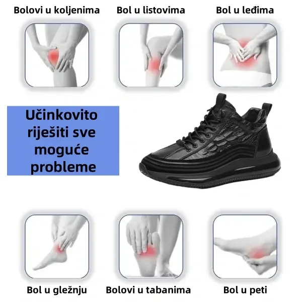 (⏰Današnji ograničeni popust od 50%, koji uskoro ističe) 🔥Muške cipele za hodanje od prave kože za udobnost ✅ Podrška za luk