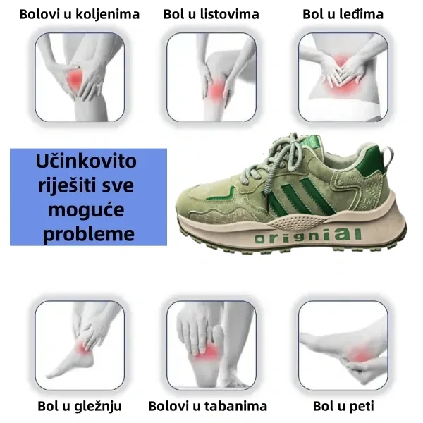 【🔥Danas u pola cijene - ne propustite】 Ergonomski dizajnirane ortopedske cipele - dizajn koji podržava luk 👞Lako se riješite bolova u stopalima
