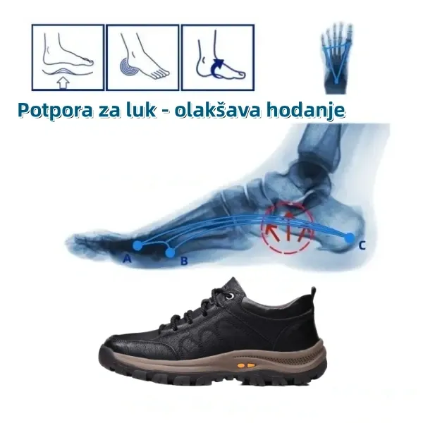 【🎁Danas 50% popusta - Ne propustite】 Ergonomski dizajnirane ortopedske cipele - Premium koža + ručno šivane 👞