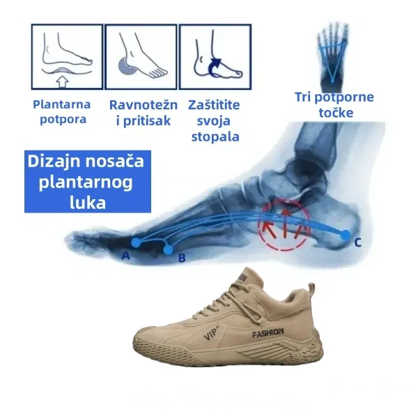 (⏰ Danas 50% popusta na ograničenu ponudu - nemojte je propustiti) Muške cipele za slobodno vrijeme 👞 Udobne i prozračne - potpora luku - nema umora čak ni kad hodate cijeli dan