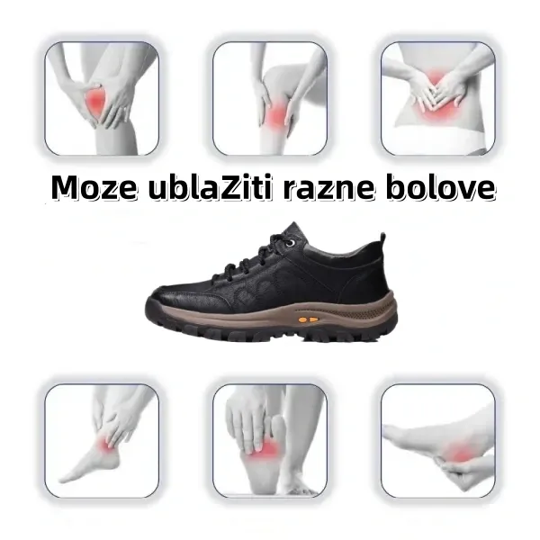 【🎉Današnji popust od 60% - Ne propustite】 - Prave australske udobne ortopedske cipele od teleće kože 👞 (potpora svodu stopala - ublažava bol u stopalima) omogućuju vam udobno hodanje✅