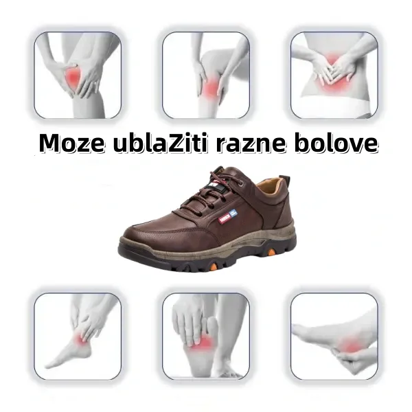 [🎉Današnja ponuda od 50% - uskoro završava] 🔥Ergonomski dizajnirane ortopedske cipele - vrhunska koža + ručno šivane👞