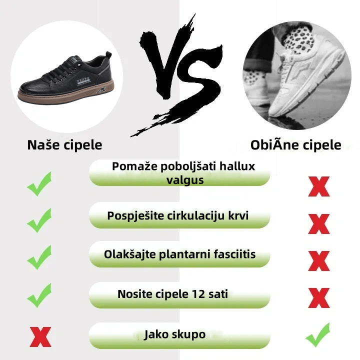 (🎉Veliko proljetno sniženje -50%, samo danas - ne propustite) - Autentične muške ortopedske cipele od australske teleće kože ✅ Udobno hodanje i ublažavanje bolova