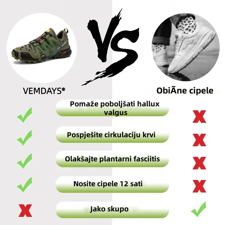 【🎁Vremenski ograničena ponuda】Ergonomski dizajnirane ortopedske cipele👞Ublažavaju bolove u leđima, zglobovima i stopalima✅Unisex✅