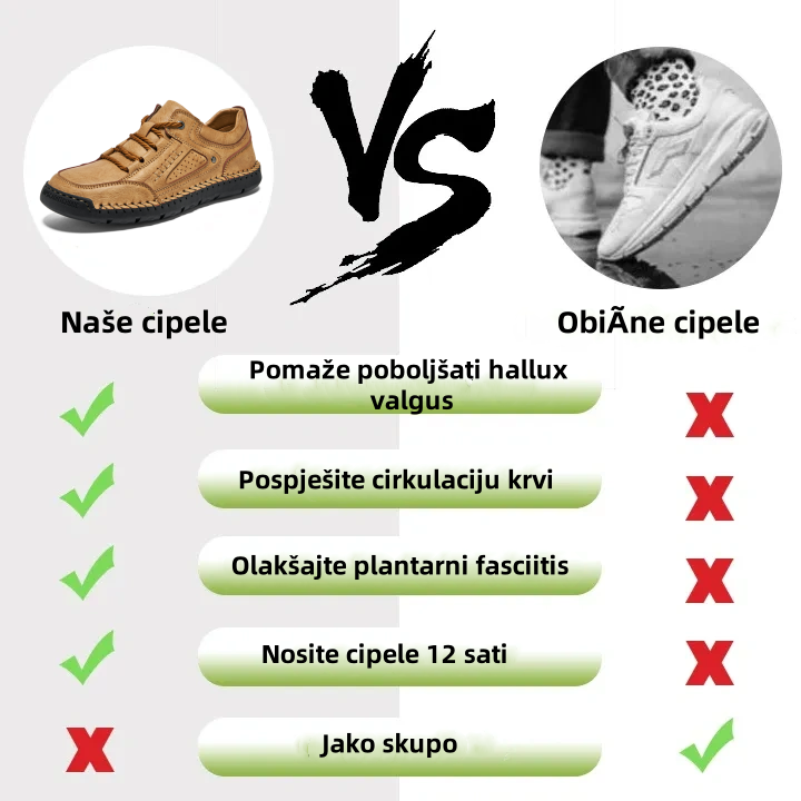 【🎁Vremenski ograničen popust - 60%】Izrađeno od prave australske kravlje kože👞 Ručno prošiveno za udobno nošenje✅
