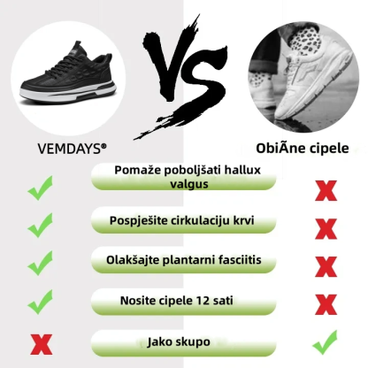 【🎁Vremenski ograničena ponuda】Muške ortopedske cipele👞 Izrađene od teleće kože🐂 Vodootporne i neklizajuće✅ Potpora svodu stopala - udobno hodanje✅
