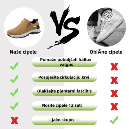 [⏰ Proljetno ograničeno vrijeme u pola cijene - samo danas] Ergonomski dizajnirane ortopedske cipele - riješite se bolova u stopalima u tri dana👞
