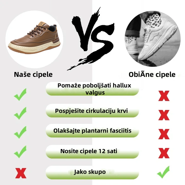 (⏰Proljetna rasprodaja 60%, uskoro završava) Muške ortopedske cipele od australske teleće kože✅Ekološki uložak od memorijske pjene: udobno i bezbolno hodanje - ručno šivano