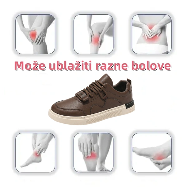 (🎉Proljetna rasprodaja -50%, koja uskoro završava) - muške ortopedske cipele od australske teleće kože 👞Ručno šivane - udobne za hodanje ✅ Uklanja bol u 7 dana